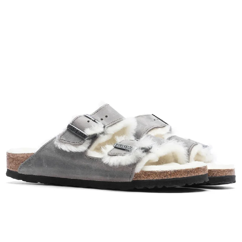 Women's Narrow Arizona Shearling - Iron Oil