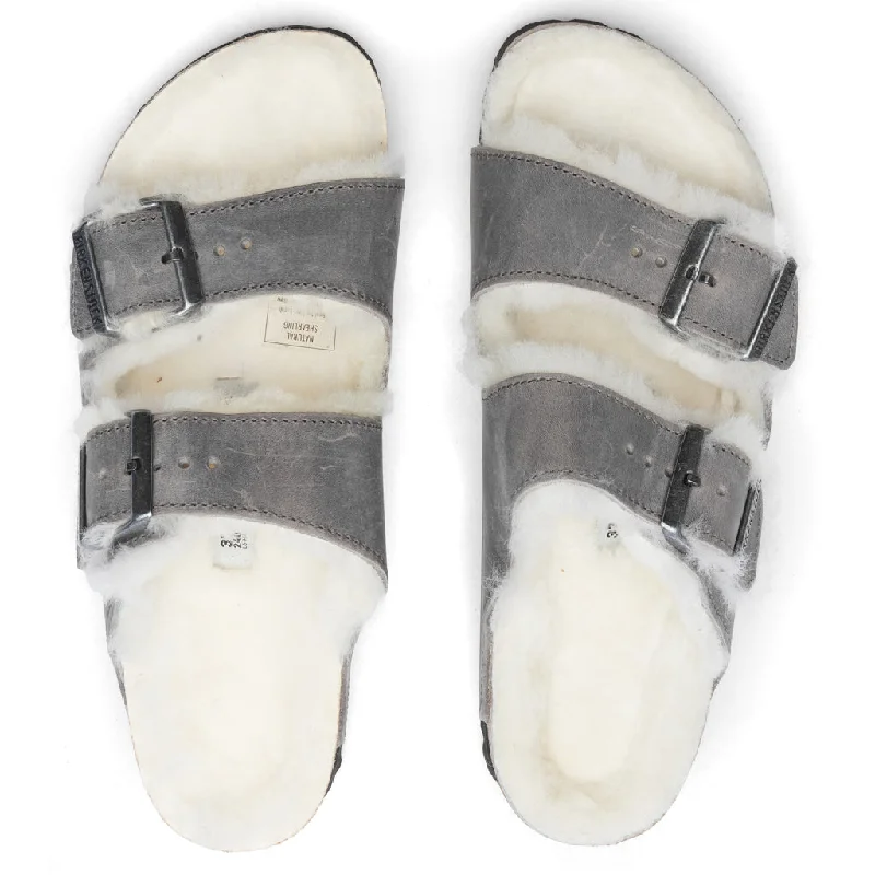 Women's Narrow Arizona Shearling - Iron Oil