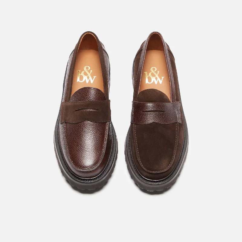 Blackstock & Weber The Ellis Penny Loafer - Chocolate Flip