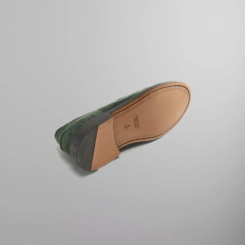 Kith for Blackstock & Weber The Ellis Penny Loafer - Green