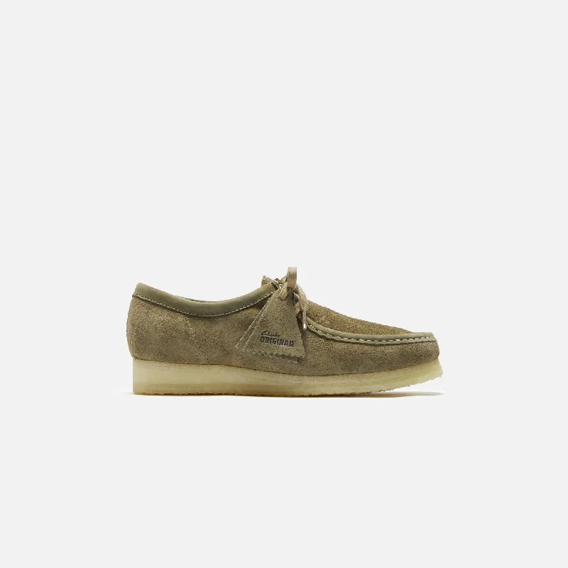 Clarks Wallabee - Pale Khaki Suede