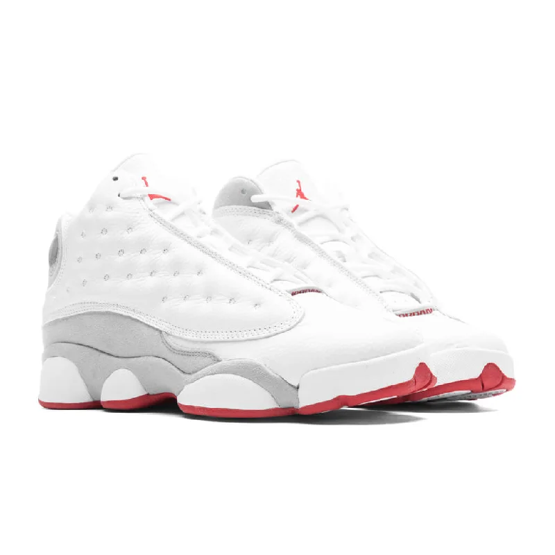 Air Jordan 13 Retro (GS) - White/True Red/Wolf Grey