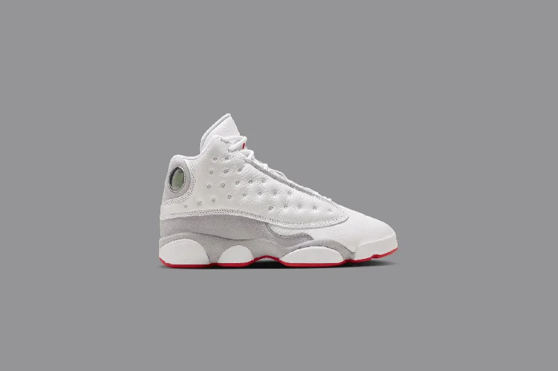 Air Jordan 13 Retro (GS) - White/True Red/Wolf Grey