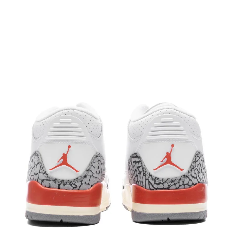 Air Jordan 3 Retro (PS) 'Georgia Peach' - White/Cosmic Clay/Sail