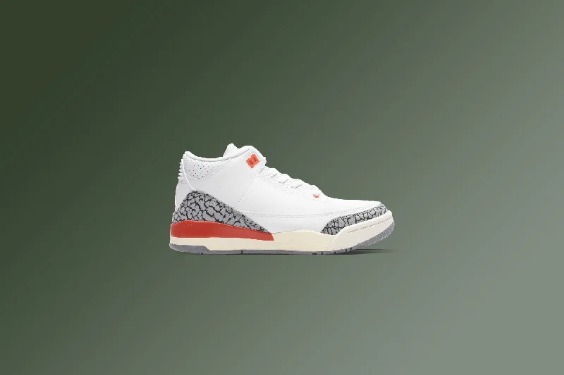 Air Jordan 3 Retro (PS) 'Georgia Peach' - White/Cosmic Clay/Sail