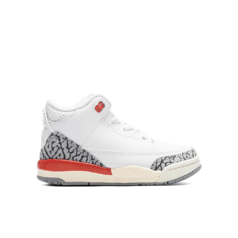 Air Jordan 3 Retro (TD) 'Georgia Peach' - White/Cosmic Clay/Sail