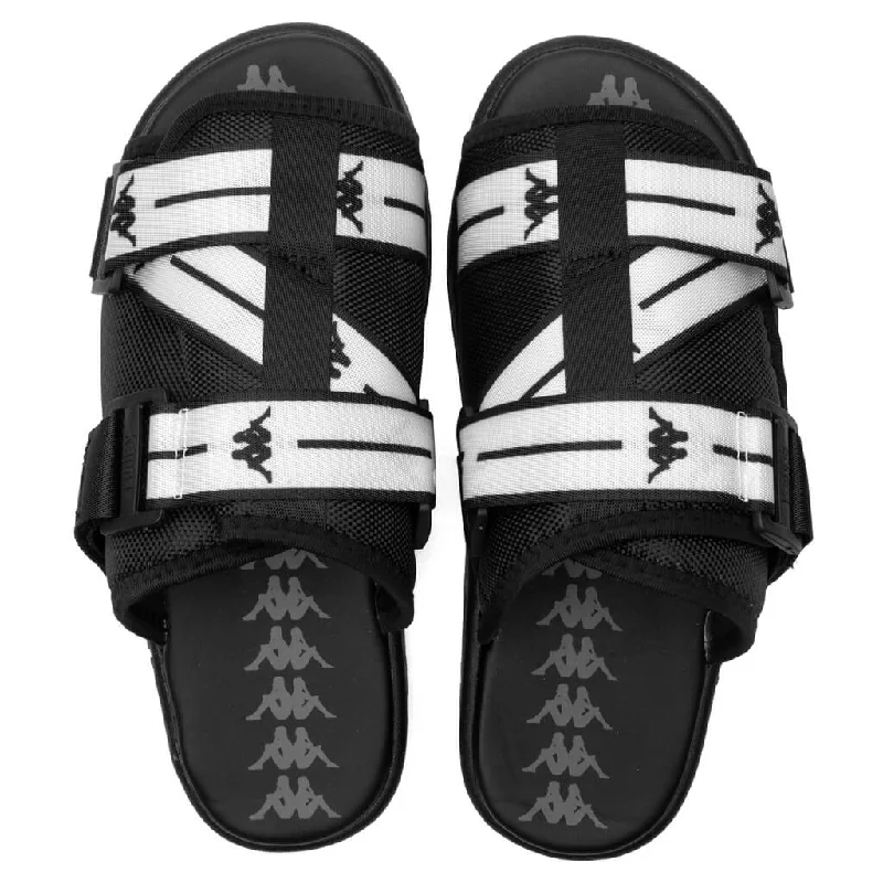 Authentic Jpn Mitel Sandals - Black/White