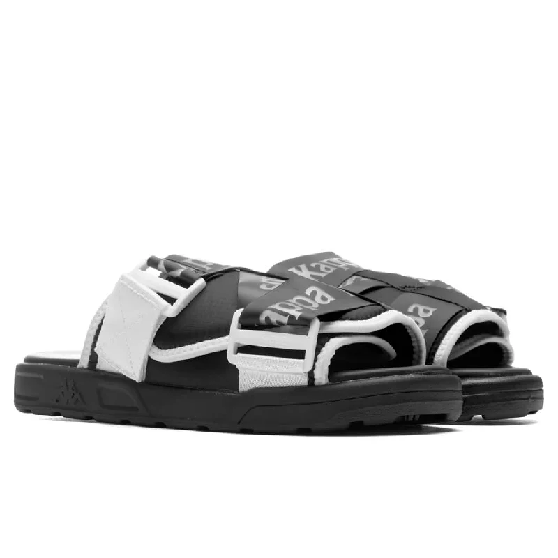 Authentic Mitel 1 Sandals - Black/White