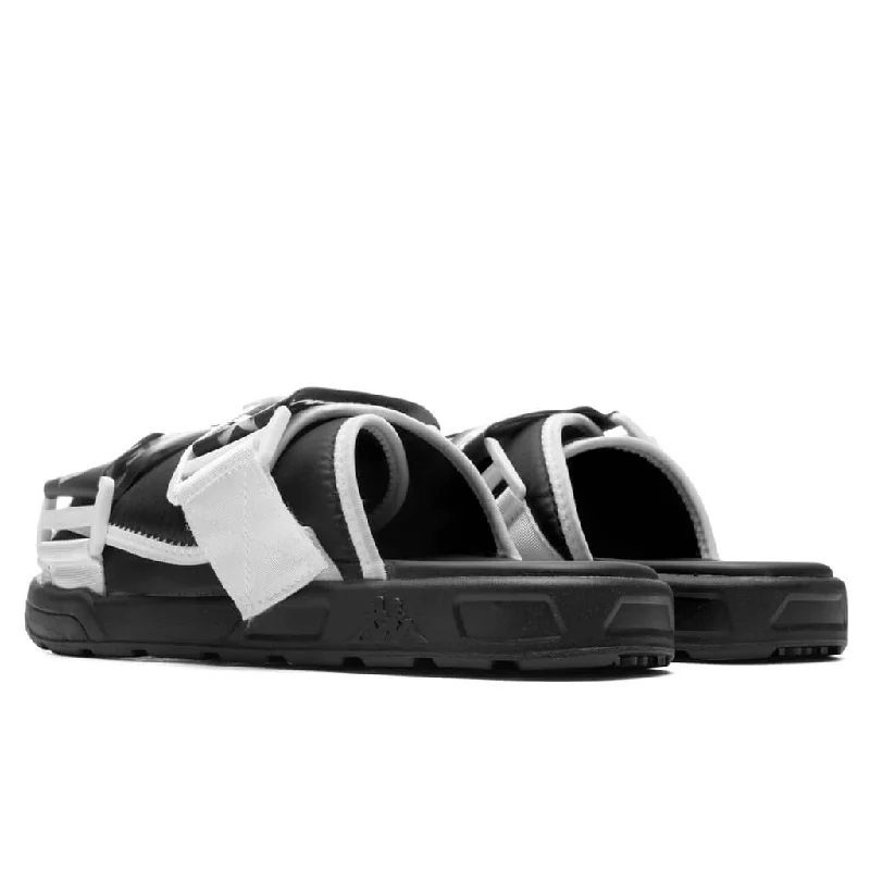 Authentic Mitel 1 Sandals - Black/White