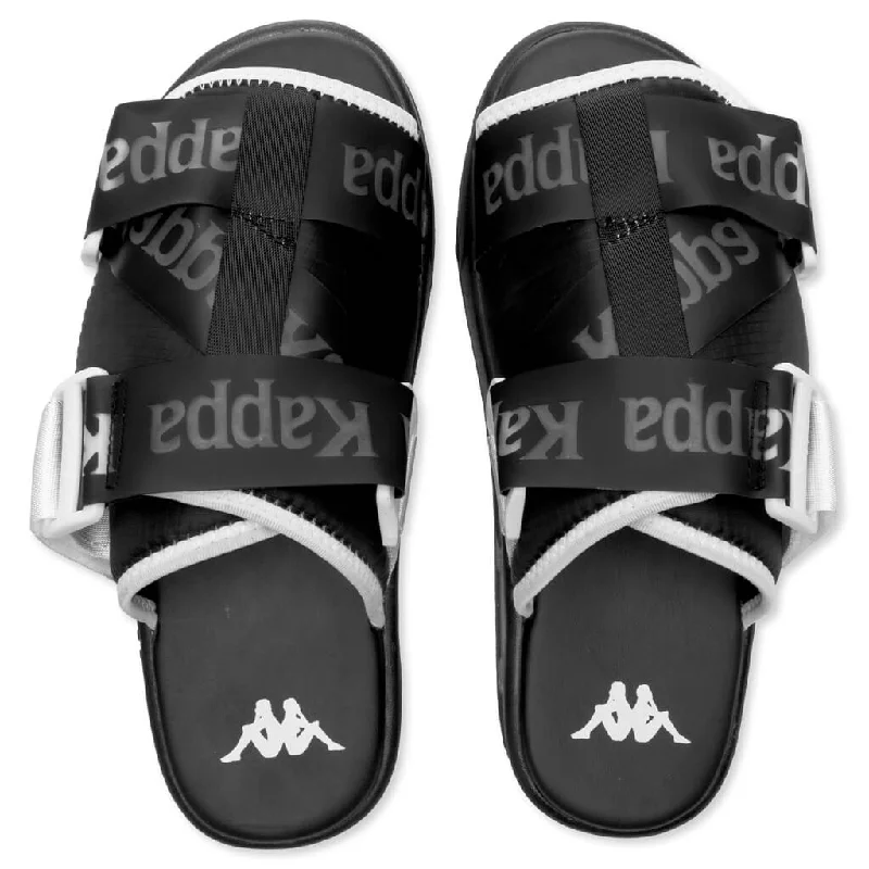 Authentic Mitel 1 Sandals - Black/White