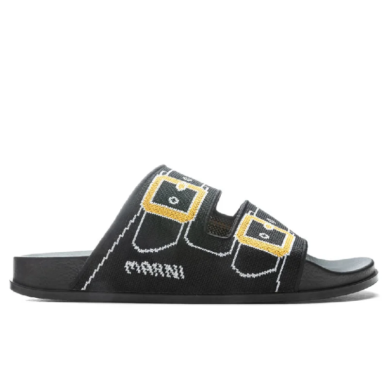 Sandal - Black/Gold