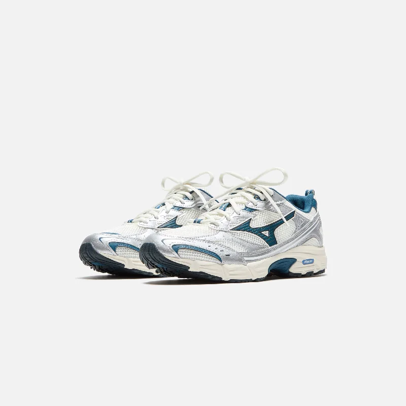 Mizuno MXR - Snow White / Majolica Blue / Silver