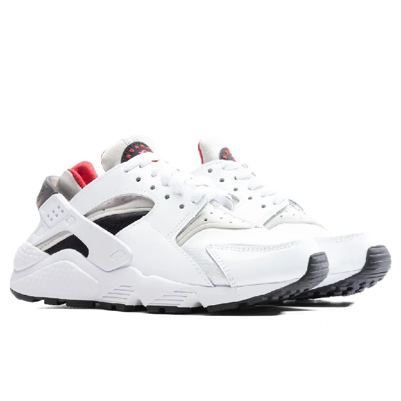 Air Huarache Women's - White/Black/Light Iron Ore/University Red