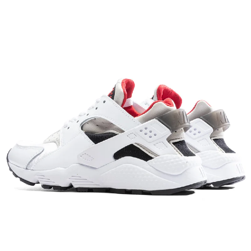 Air Huarache Women's - White/Black/Light Iron Ore/University Red