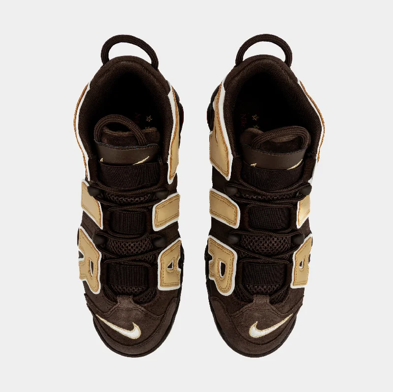 Air More Uptempo Baroque Brown Mens Lifestyle Shoes ( Baroque Brown/Sesame/Pale Ivory)