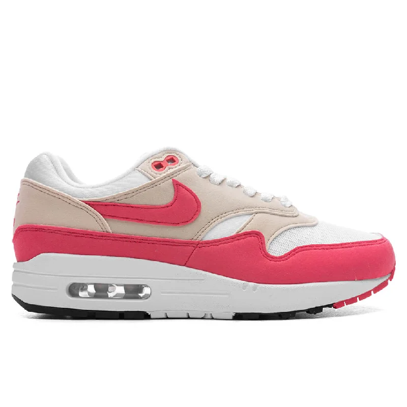 Women's Air Max 1 '87 - White/Aster Pink/Light Orewood Brown/Black