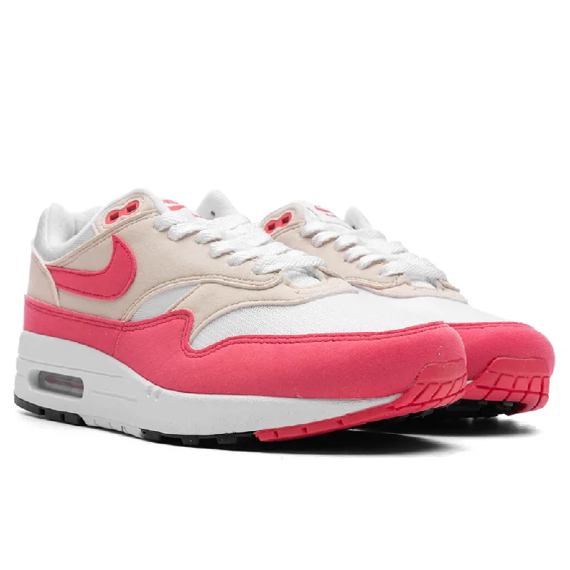 Women's Air Max 1 '87 - White/Aster Pink/Light Orewood Brown/Black