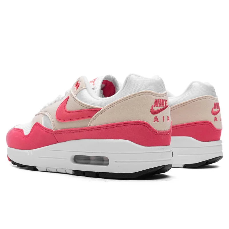 Women's Air Max 1 '87 - White/Aster Pink/Light Orewood Brown/Black