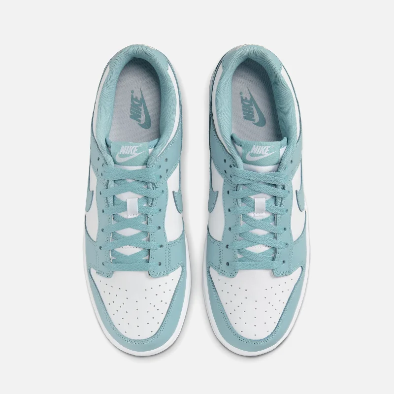 Nike Dunk Low Retro - White / Denim Turquoise