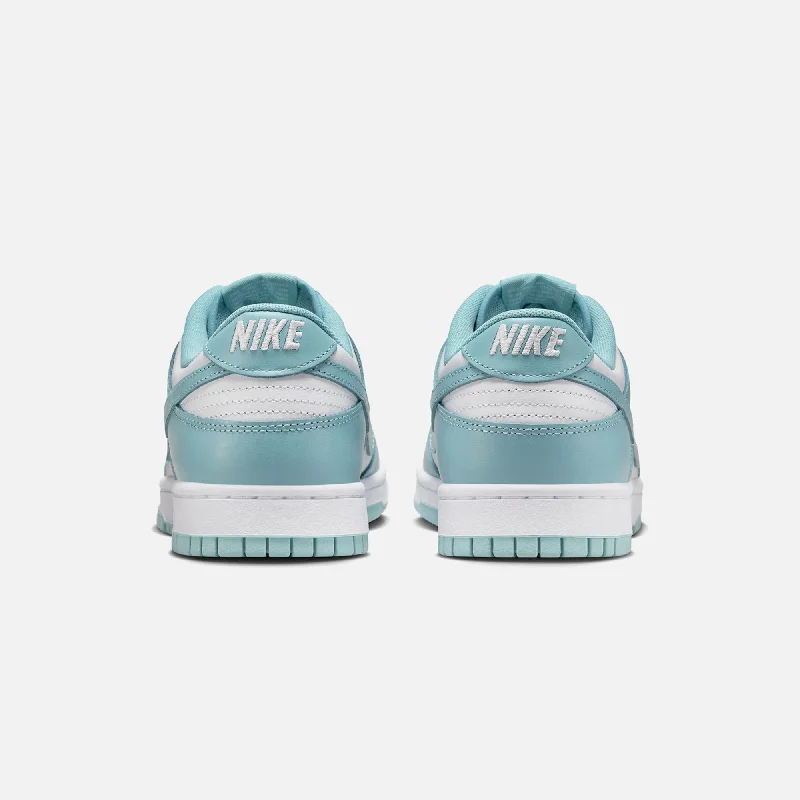 Nike Dunk Low Retro - White / Denim Turquoise