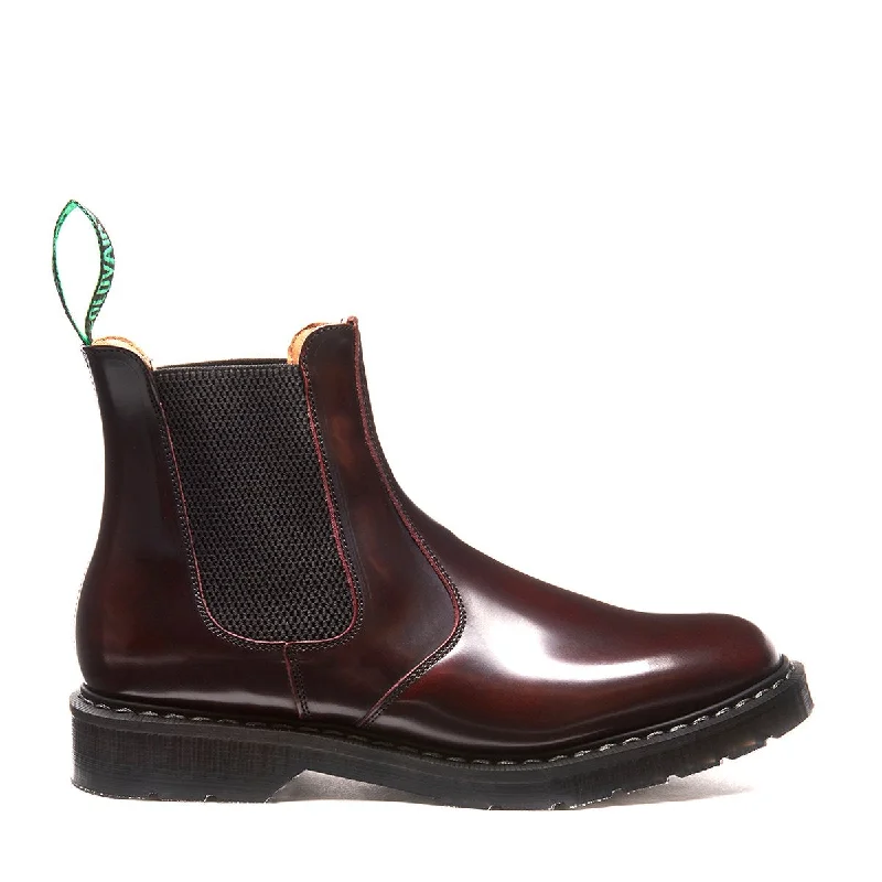 Burgundy Rub-Off Dealer Boot