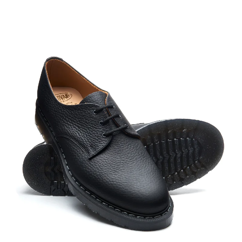 Black Greasy Grain Gibson Shoe