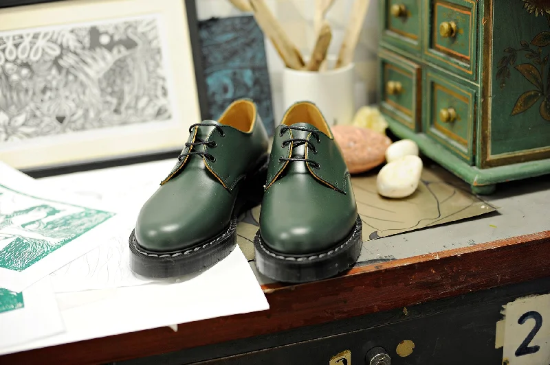 Green Hi-Shine Gibson Shoe