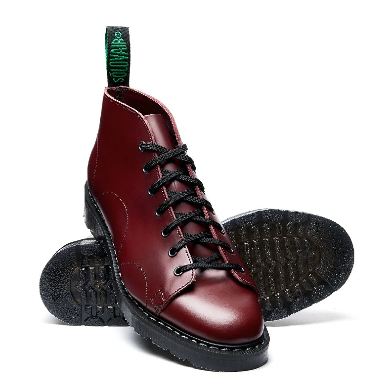 Oxblood Hi-Shine Monkey Boot