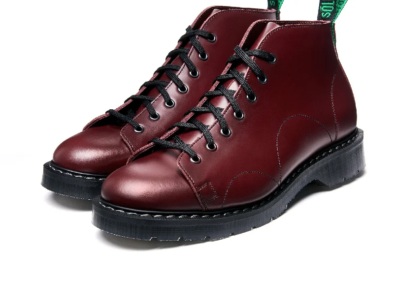 Oxblood Hi-Shine Monkey Boot