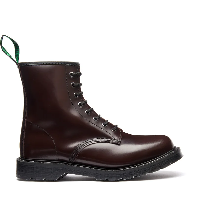 Merlot Rub-Off 8 Eye Derby Boot